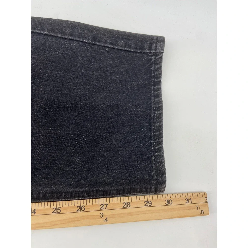 Levis 541 Jeans Men 40x30 Black Athletic Taper Workwear Reinforced Double Knee